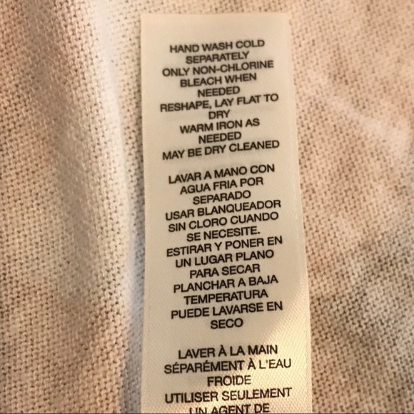 Chico’s 0 open cardigan mixed media sz 4 - Picture 10 of 11